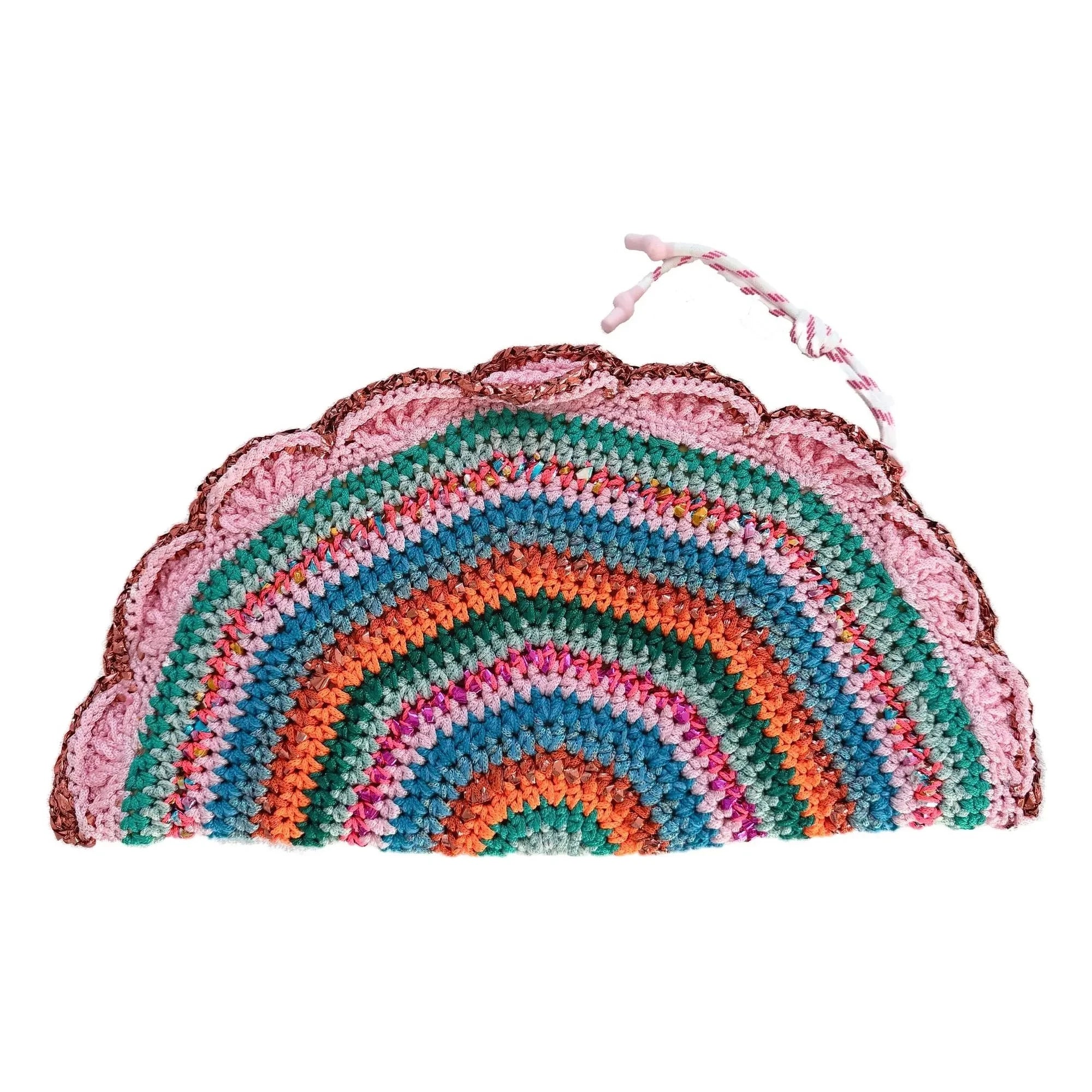 Nadia Dafri - Ebru Big Clutch | Pink