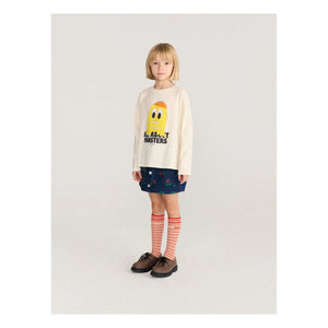 Bobo Choses - Lemon T-shirt All About Monsters Organic Cotton | Ecru