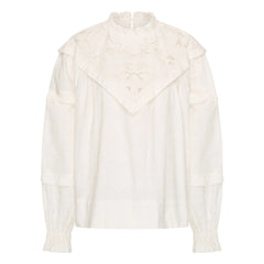 By Bar - Bowie Cotton Blouse | White