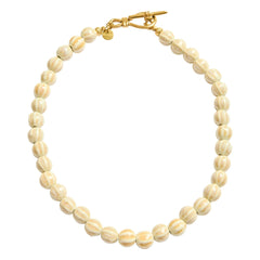 Palas - Chocker Phèdre kolye | Beyaz