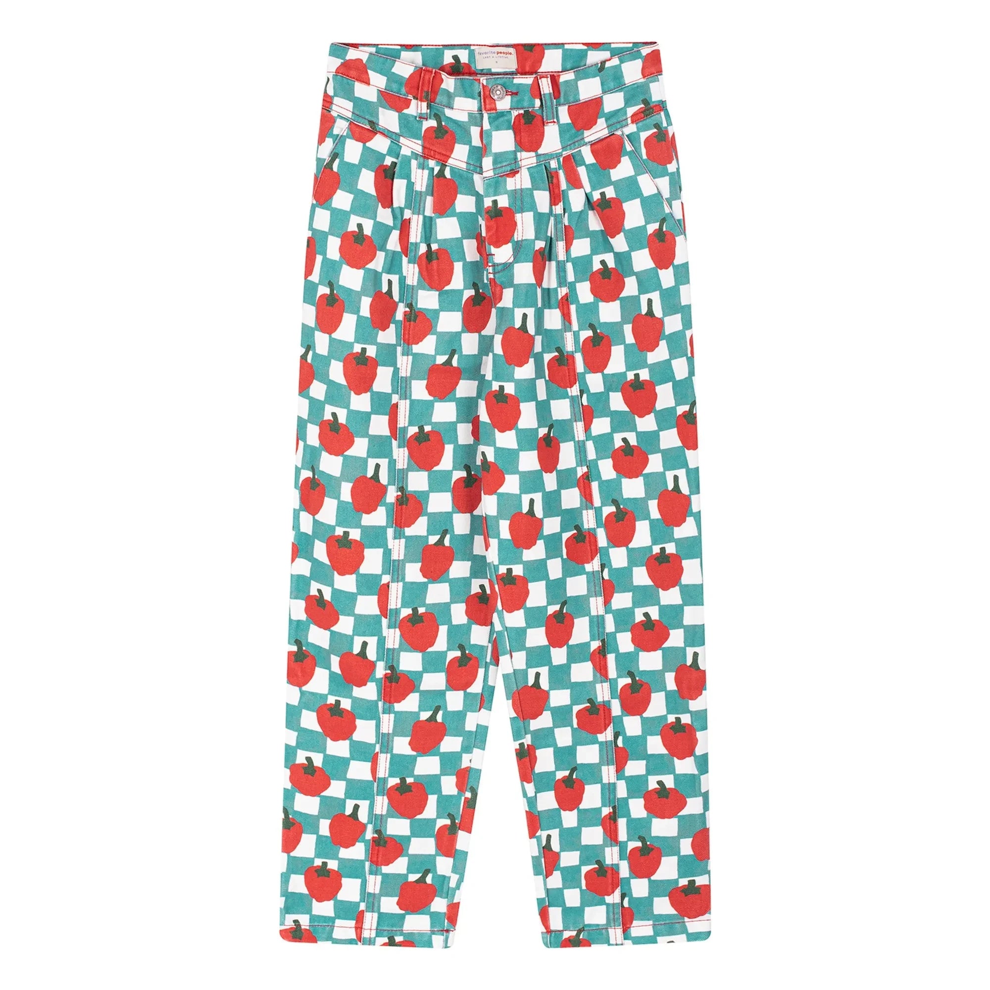 Favorite People - La Cantina Tomato Pants - Women's collection | Turquoise
