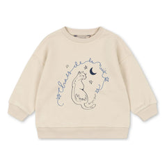 Konges Sløjd - Lou Chat Organic Cotton Sweatshirt | Cream
