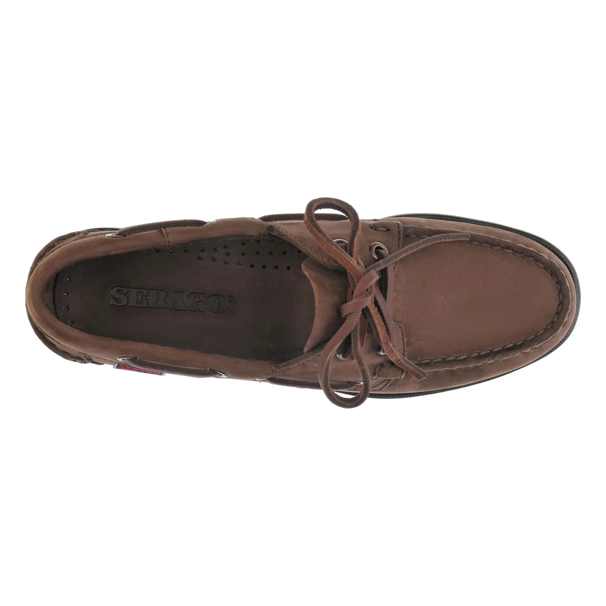 Sebago - Docksides Portland Nubuck Loafer | Brown