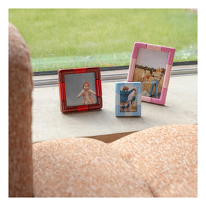 &Klevering - Rift Photo Frame | Cotton Candy Pink