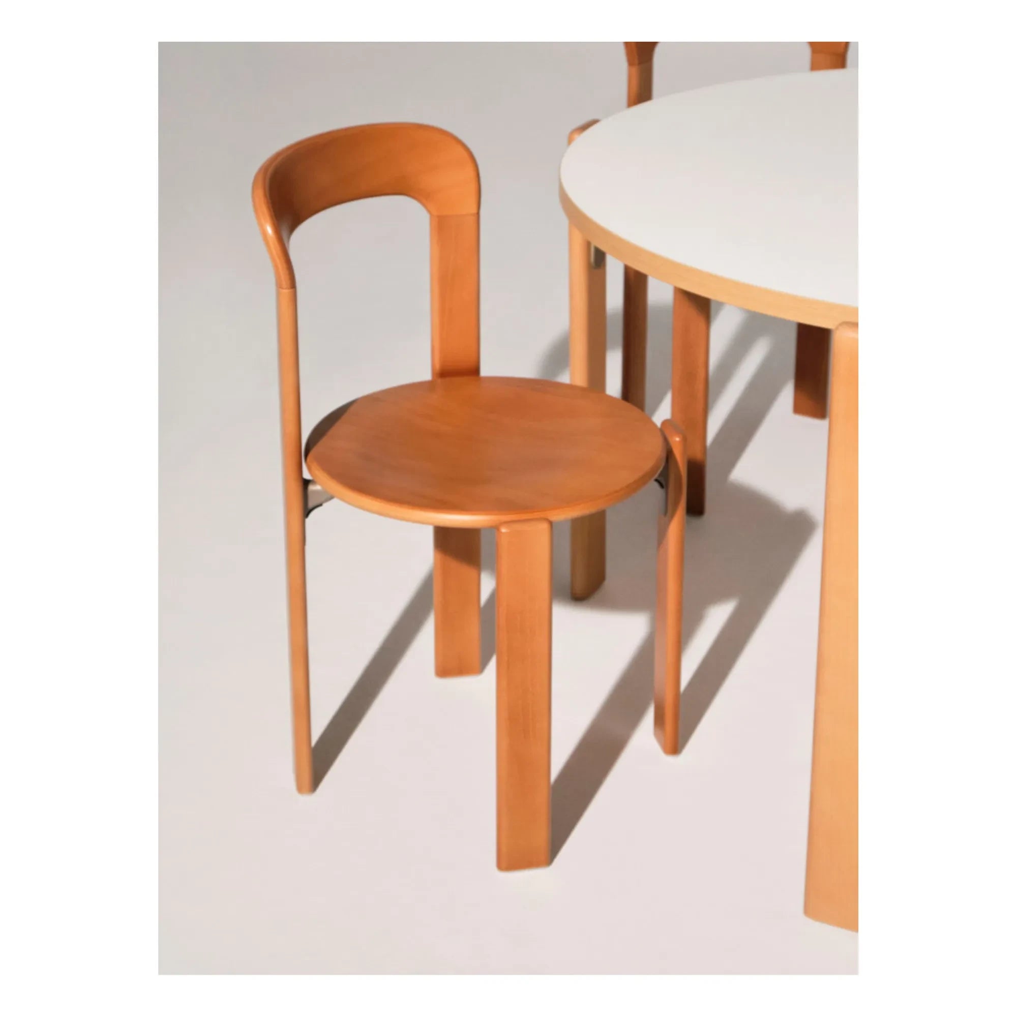 Hay - Rey Lake Wooden Chair - Bruno Rey | Orange