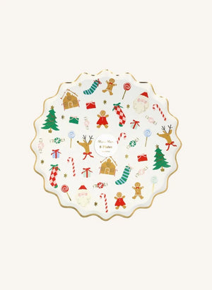 Meri Meri - Joli Noël large plates - set of 8