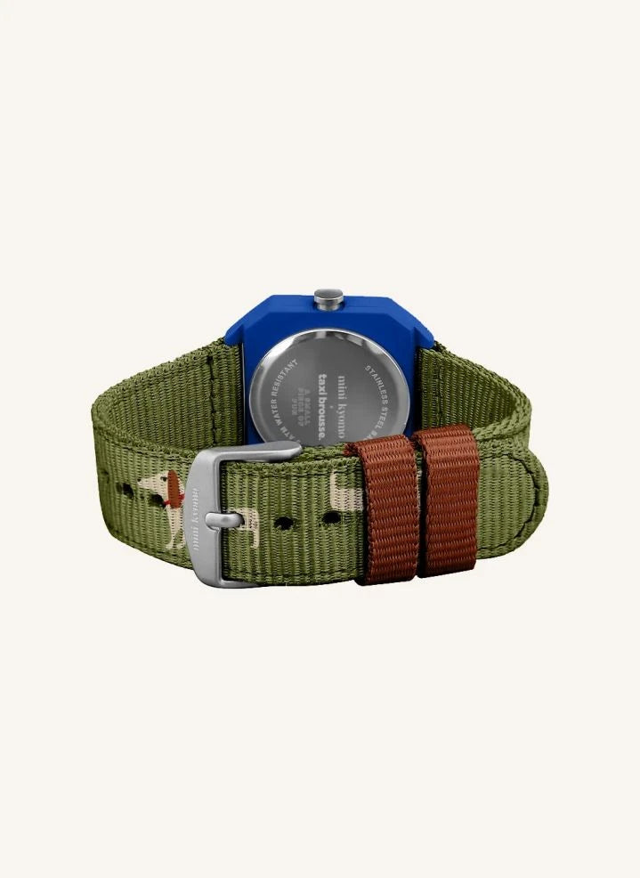 Mini Kyomo - Teckels Watch - Mini Kyomo x Taxi Brousse | Khaki