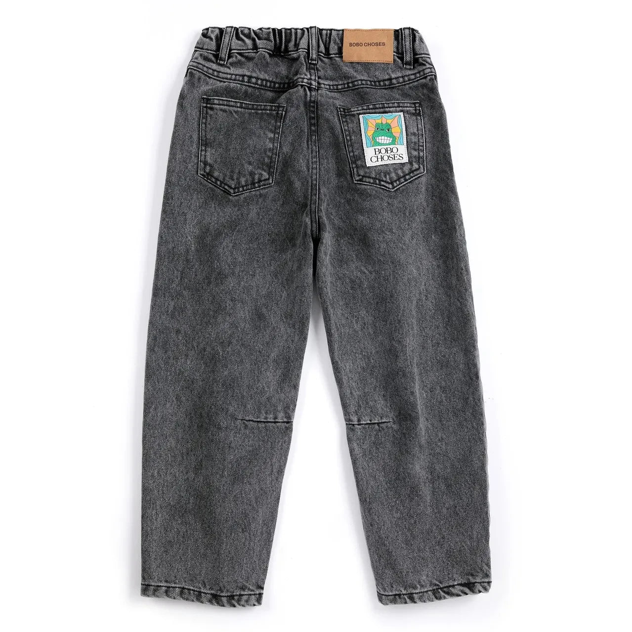 Bobo Choses - Washed Organic Cotton Jeans | Black