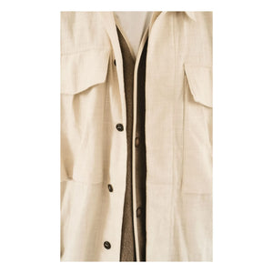 Wooden Store - Askeri overshirt | Krem