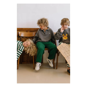 We Are Kids - Volcano Organic Cotton Polo T-Shirt | Gray
