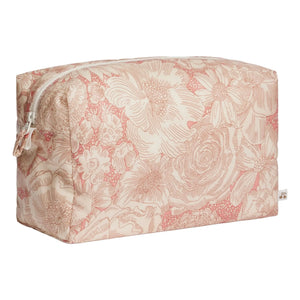 Bonpoint - G Fleurie Organic Cotton Makeup Bag | Light Pink