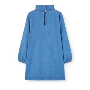 The Animals Observatory - Dragon Denim Elbise | Açık Mavi