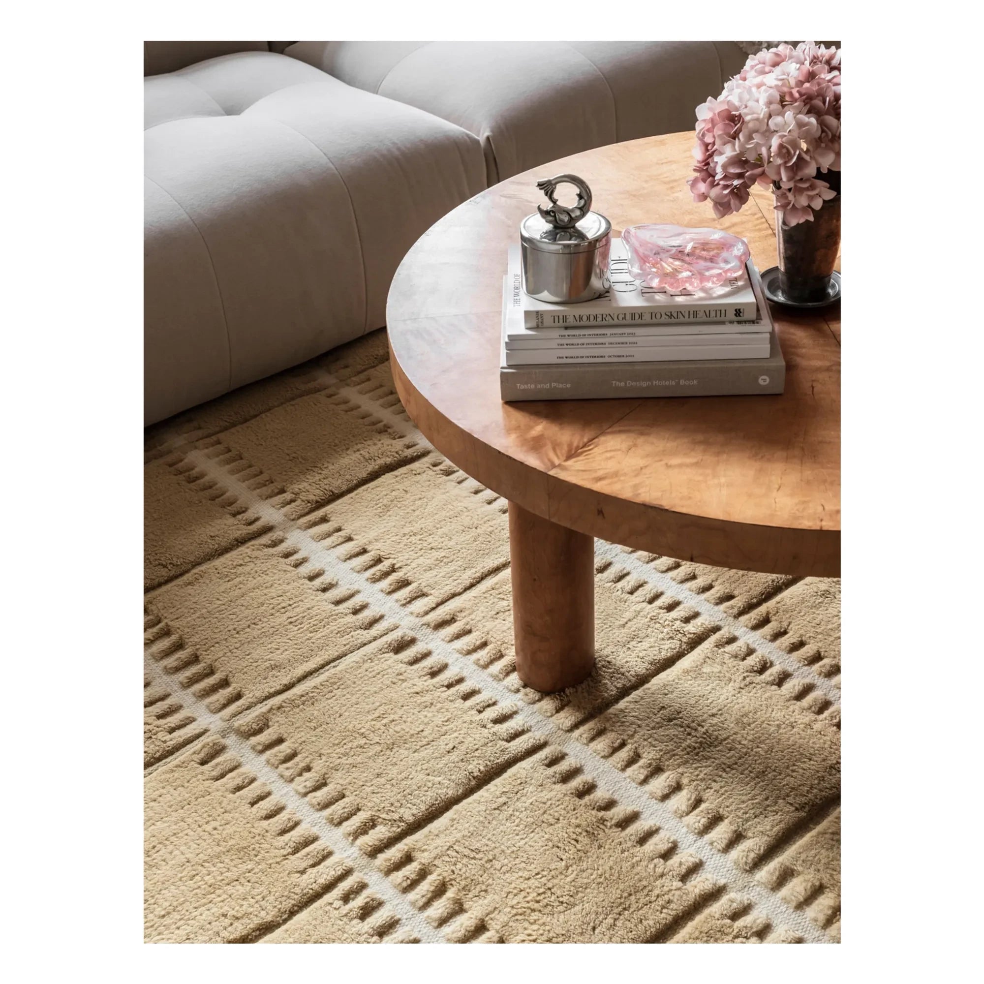 Layered - Yün Halı Lilly | Hardal