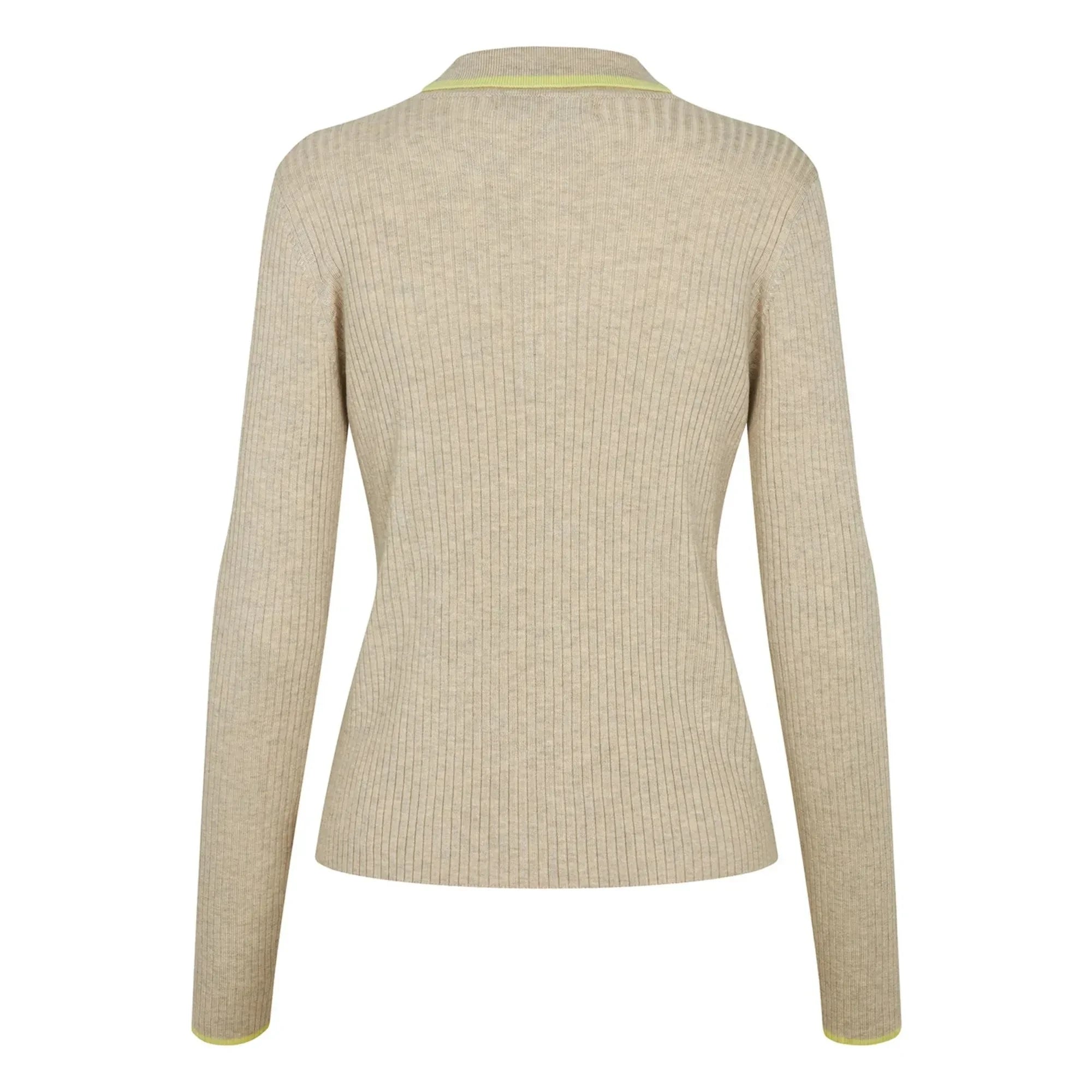 Lollys Laundry - Polo Julio Sweater | Beige
