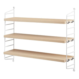 String Furniture - "Pocket" Shelf Unit | Ash
