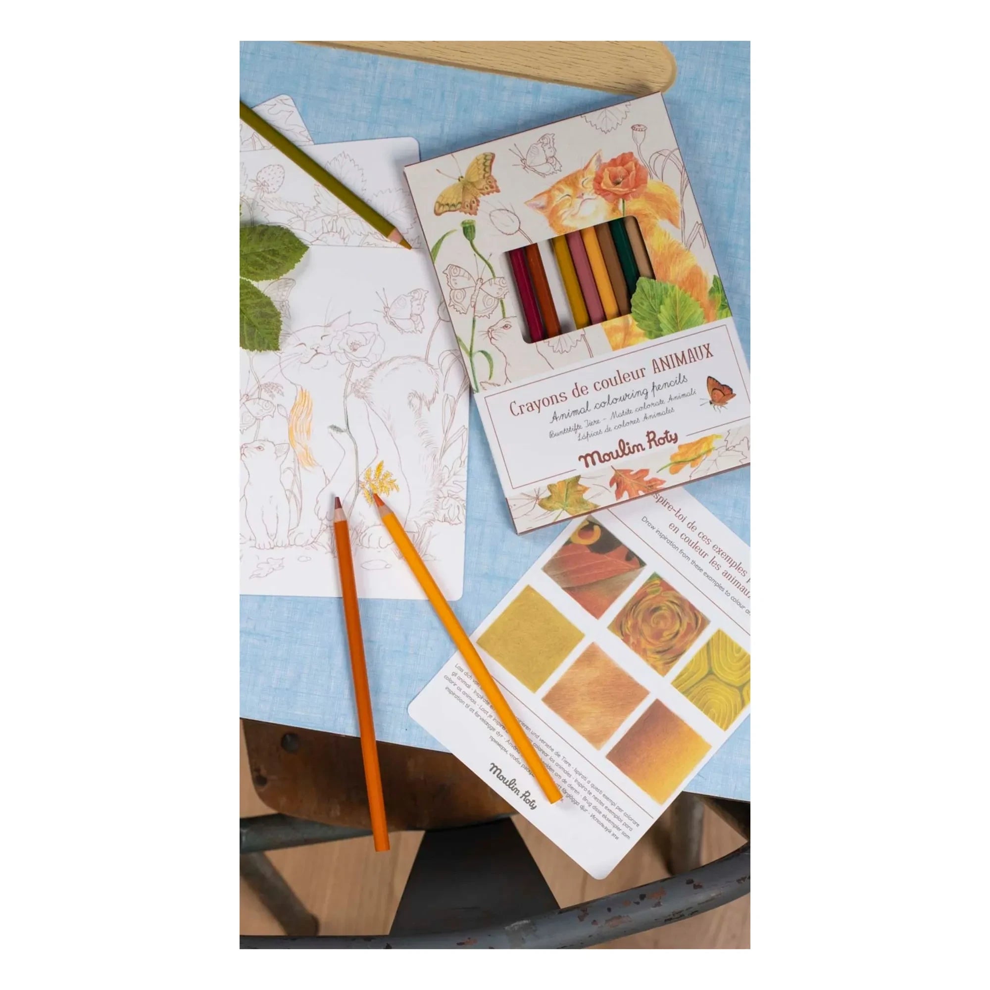 Moulin Roty - Le Jardinier Colored Pencils - Le JARDIN DU Moulin