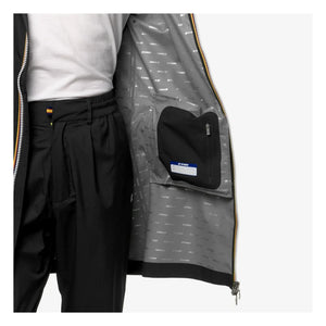 K-way - Thomas Stretch Dot Jacket | Black