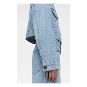 Closed - Boxy Denim Jacket | Light Blue
