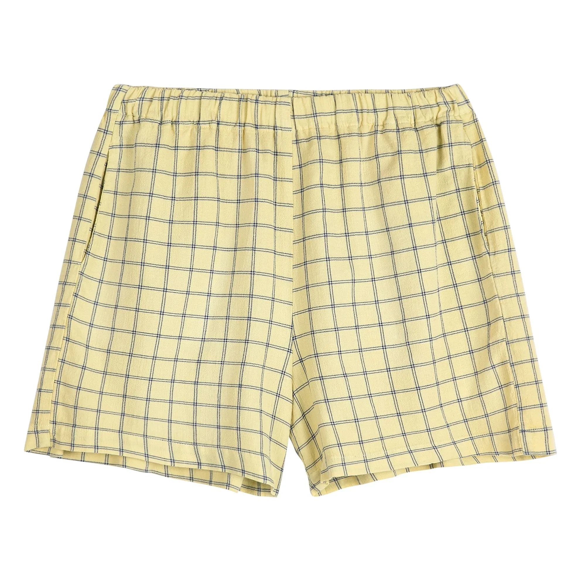 Bobo Choses - Spicy Window Bambula Cotton Shorts | Yellow