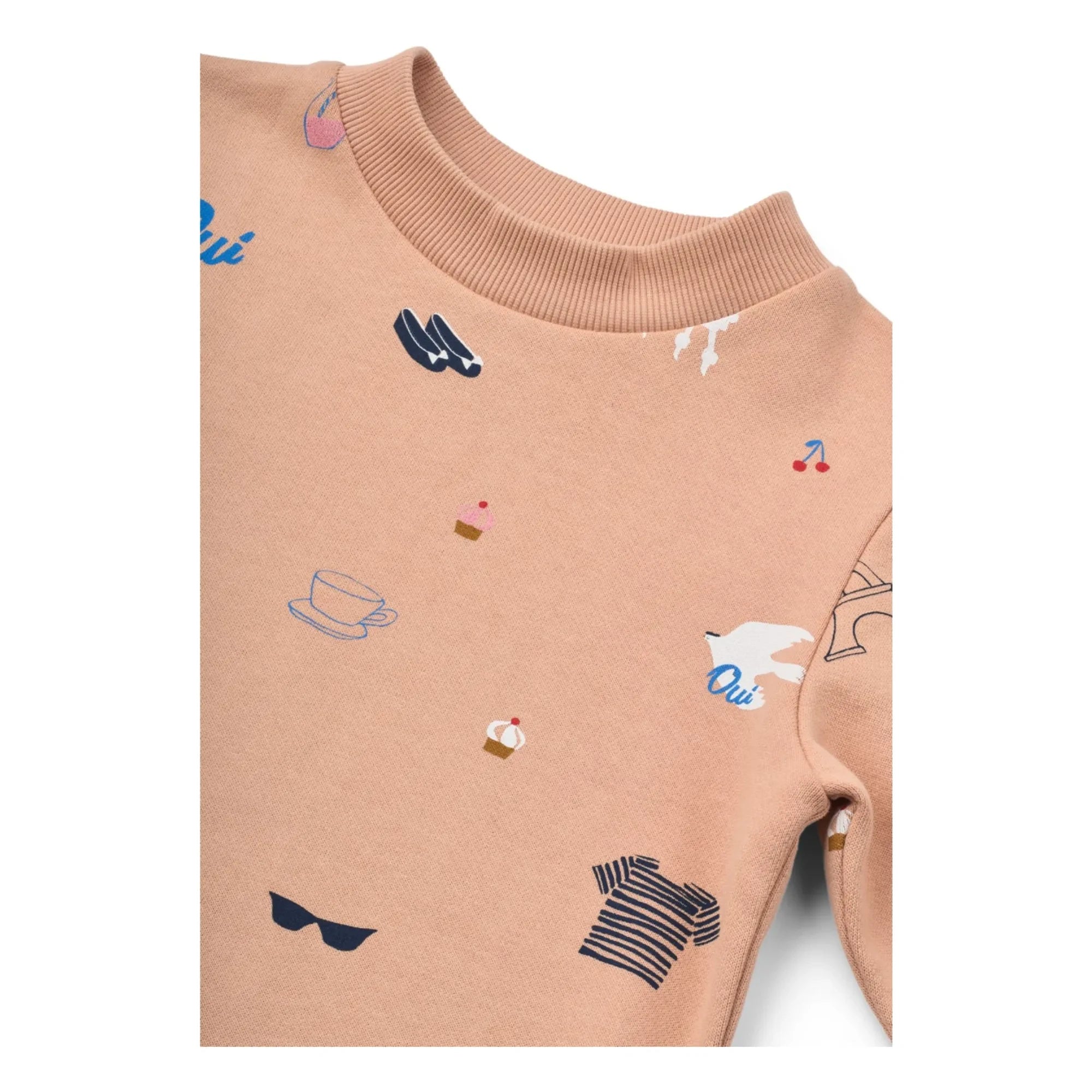 Liewood - Thora Paris Organic Cotton Sweatshirt | Peach