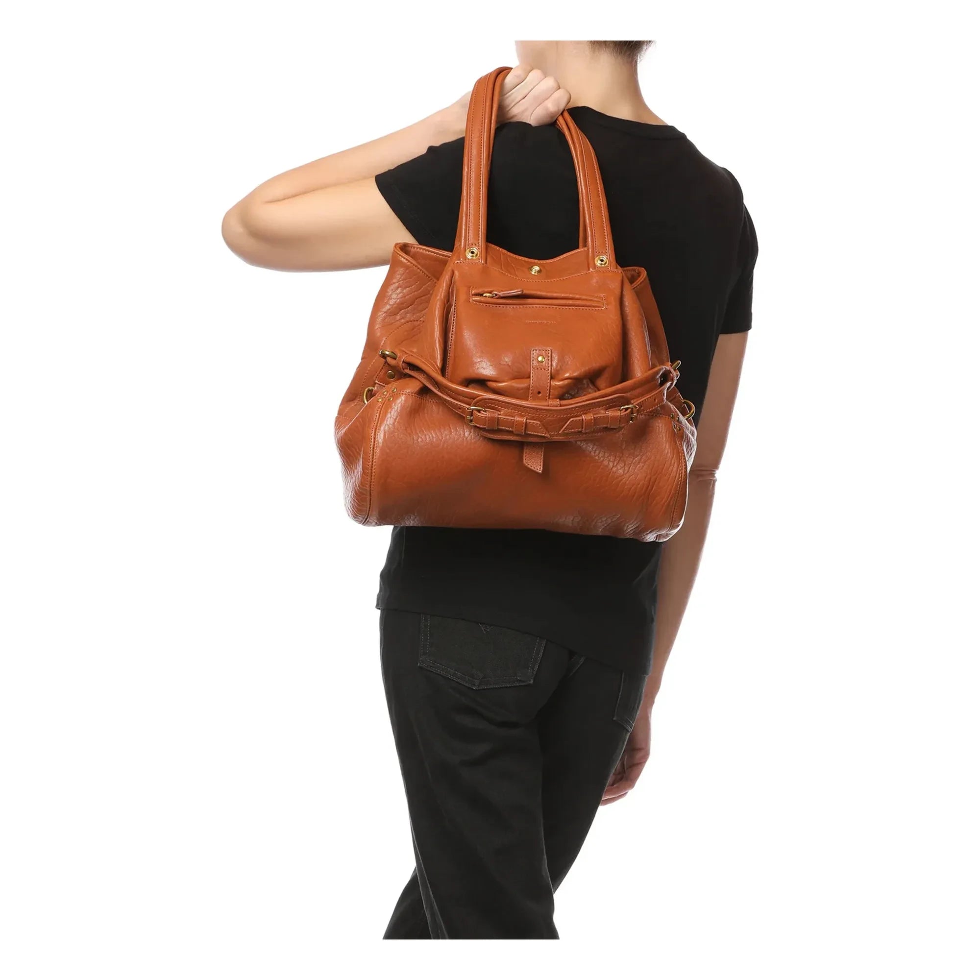 Jérôme Dreyfuss - Billy M Bag Lamb | Cognac