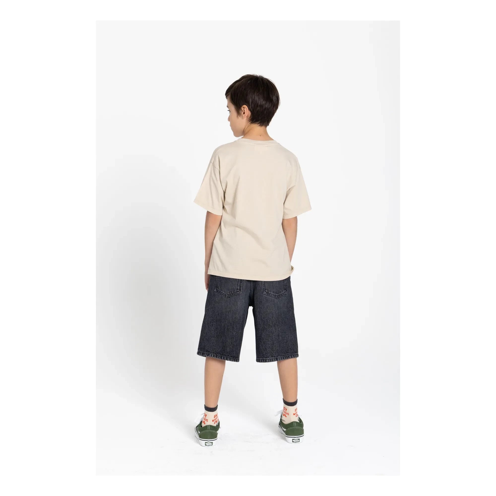 Hundred Pieces - Finn organic cotton t-shirt | Beige