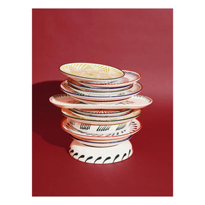 Serax - Baazar soup plates, Waww La Table - Set of 4 | Red