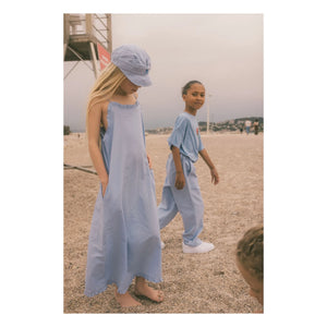 We Are Kids - Diane Organic Cotton Dress | Light Blue