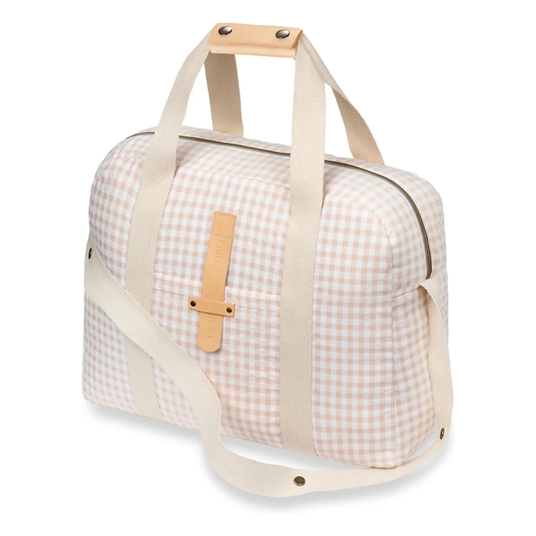 1+ in the family - Vichy Mother Baby Bag | Beige pink
