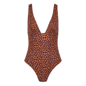 Anja Paris - L'Intrépide One-Piece Swimsuit | Brown