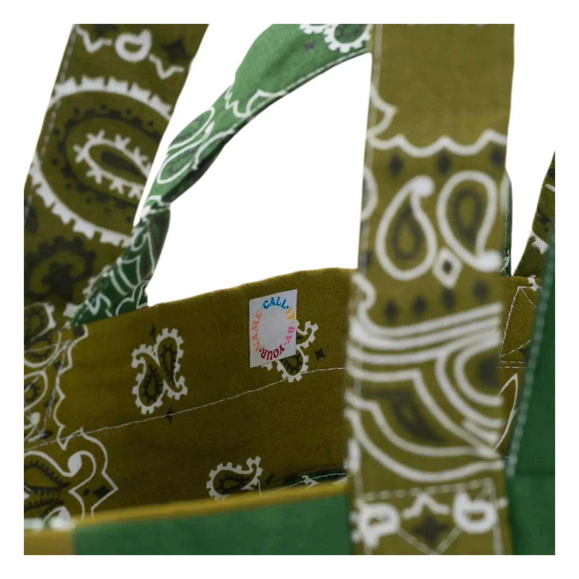 Call it by your name - Green Picnic Bag