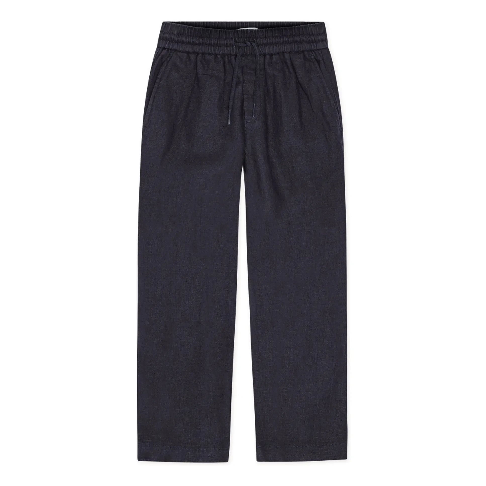 Les Deux - Patrick Linen Trousers | Midnight blue