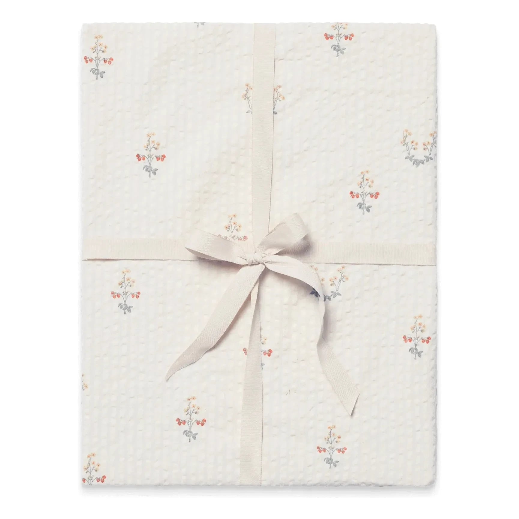 garbo&friends - Strawberry Sheet Set | Ecru