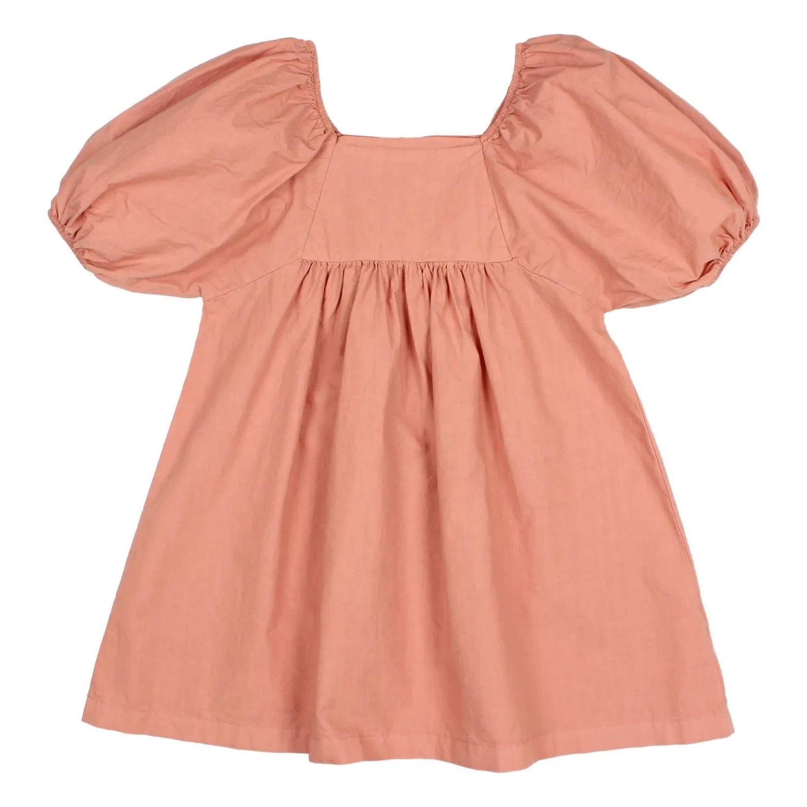 Búho - Organic Cotton Poplin Dress | Dust Pink