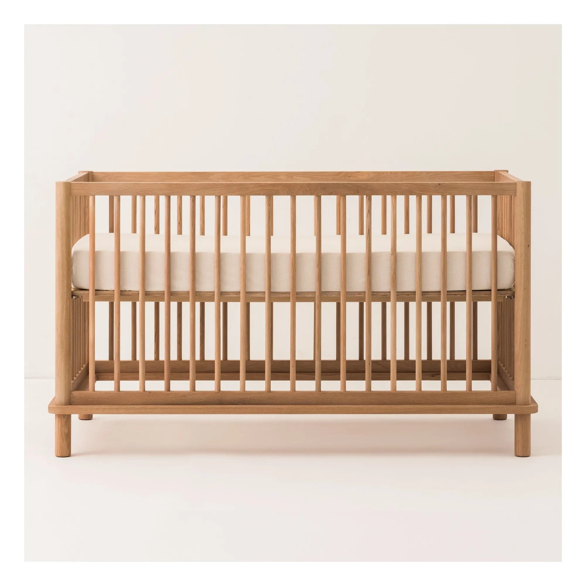 Nobodinoz - Latitude 70x140 Baby Bed | Oak