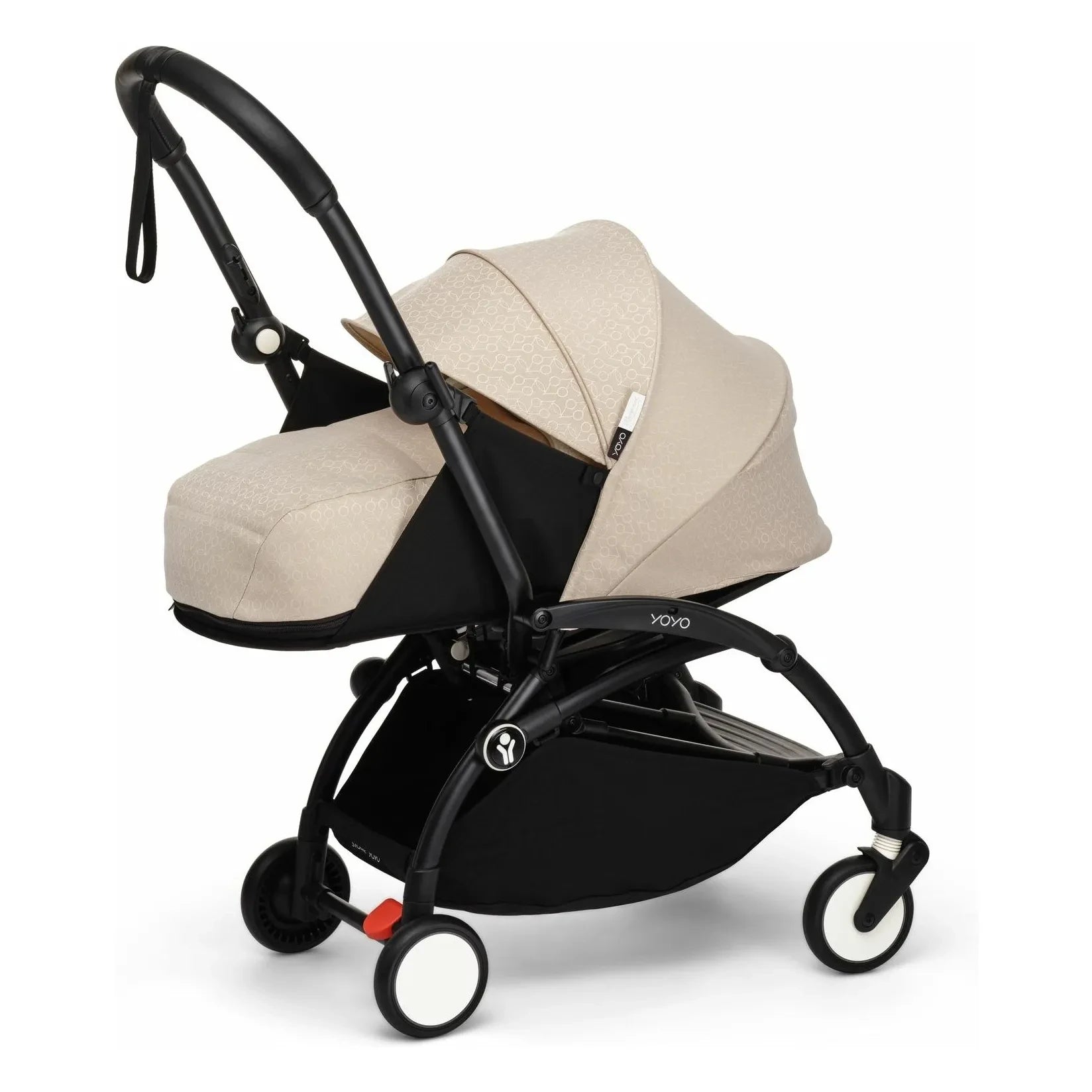 Stokke® - YOYO³ Bonpoint komple bebek arabası 0+ ve 6+ Siyah çerçeve | Bej