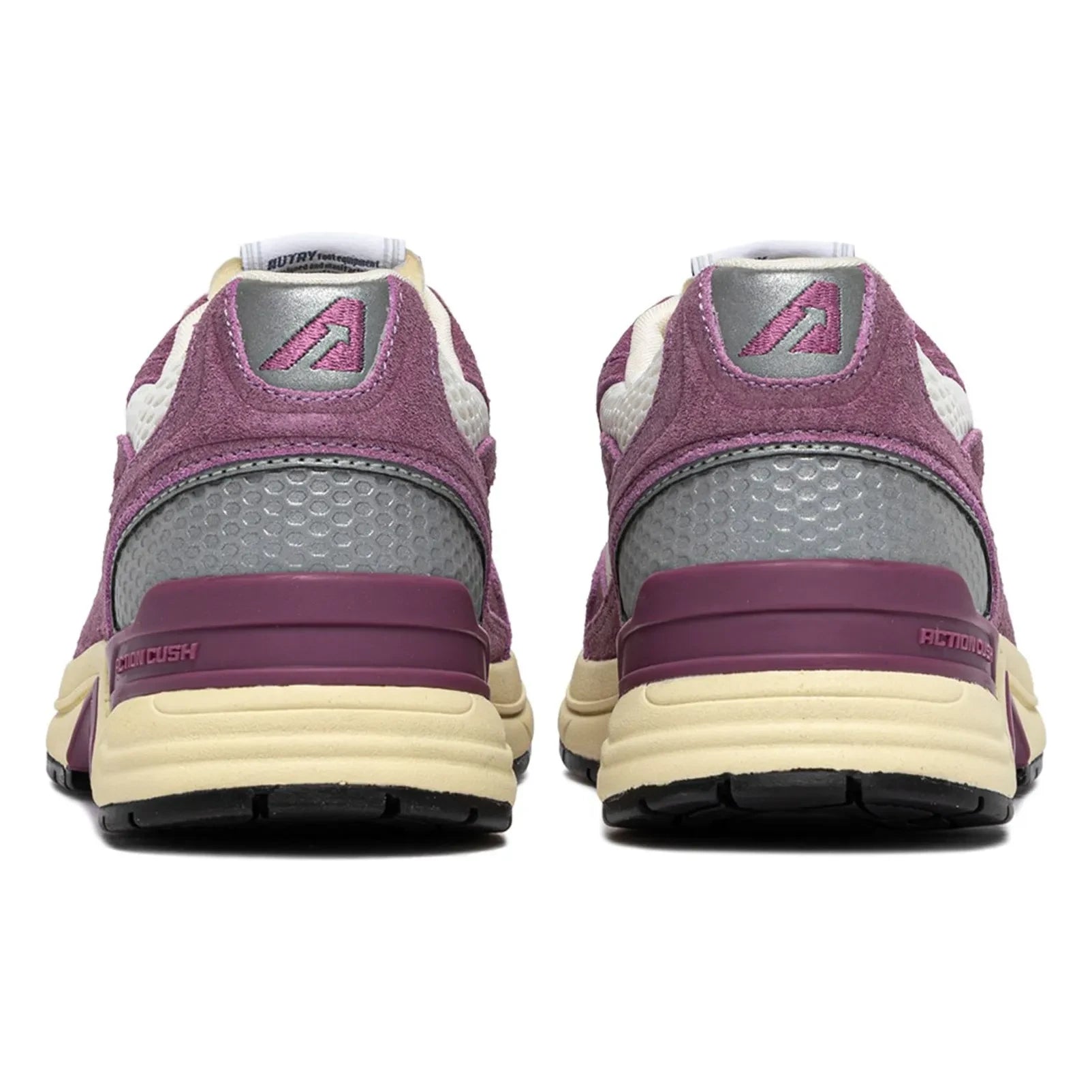 Autry - Basket Hyperway Low Bicolore Süet | Mor