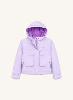 Töastie - Waterproof Windbreaker with Recycled Fiber Lining | Lilac