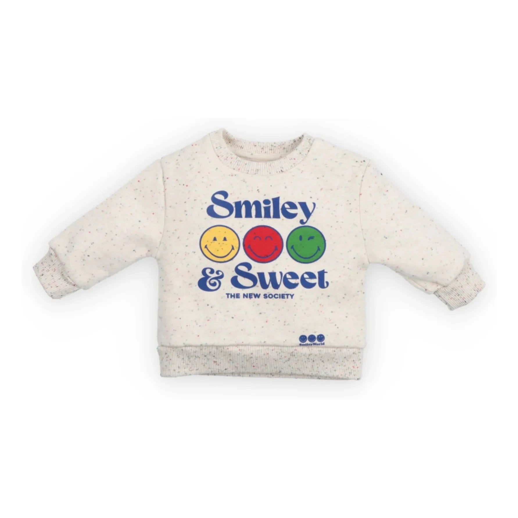 the new society - Smiley Sweatshirt and Bébé Sweatshirt | Off White
