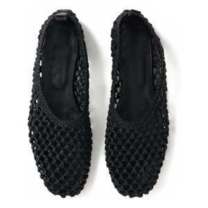 Soeur - Tosca Leather Ballerinas | Black