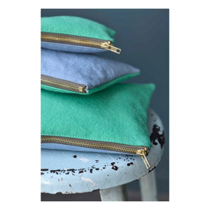 La cerise sur le gâteau - Tricolo Makeup Bag | Mint Green