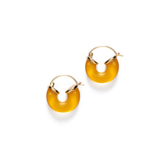 Anni Lu - Small Swell Earrings | Amber