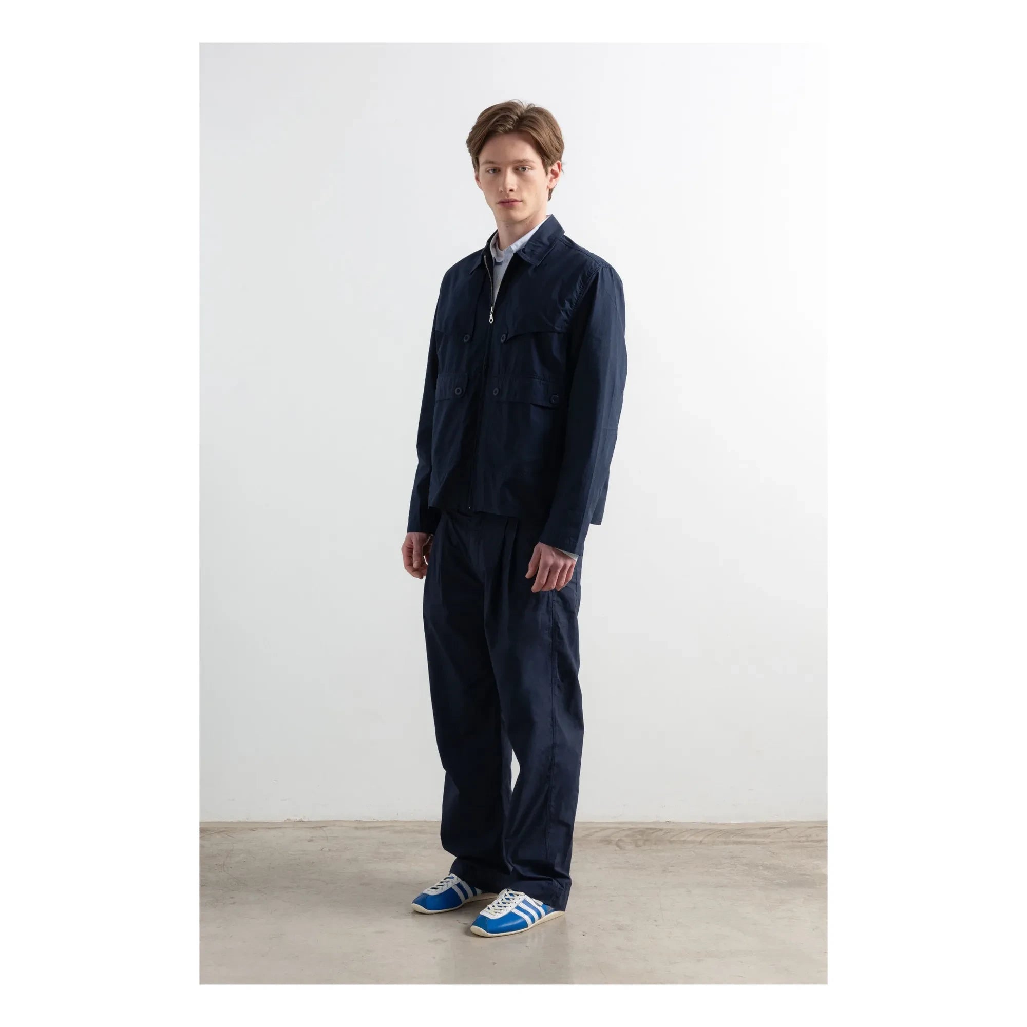 Edmmond Studios - Marvin Light Pants | Navy Blue