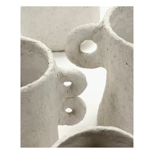 Serax - Marie papier-mâché flower pot | Beige