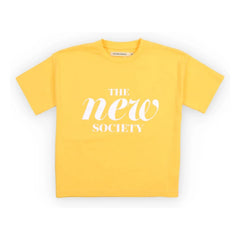 the new society - Maca Tişört | Sarı