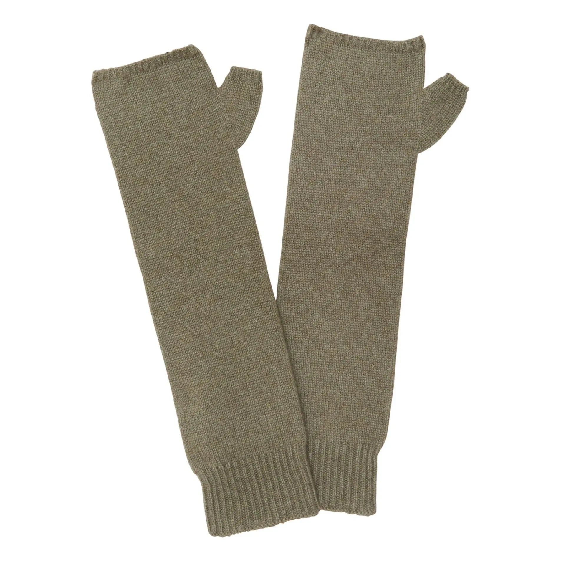 Kujten - Sochi Cashmere Gloves | Marbled Haki