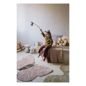 Lorena Canals - Butterfly Rug | Pink