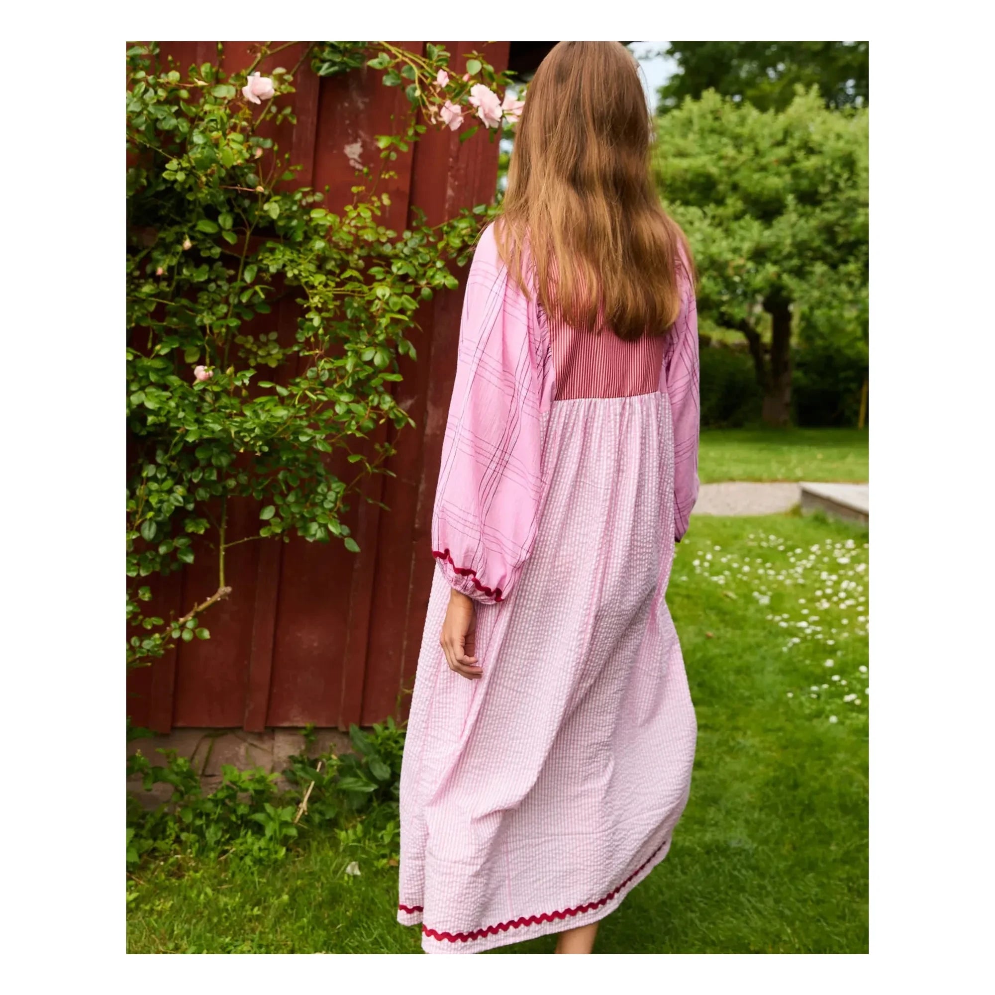 SISSEL EDELBO - Gaia Dress | Pink