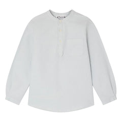Bonpoint - Claude Organic Cotton Kurta | Gray Blue
