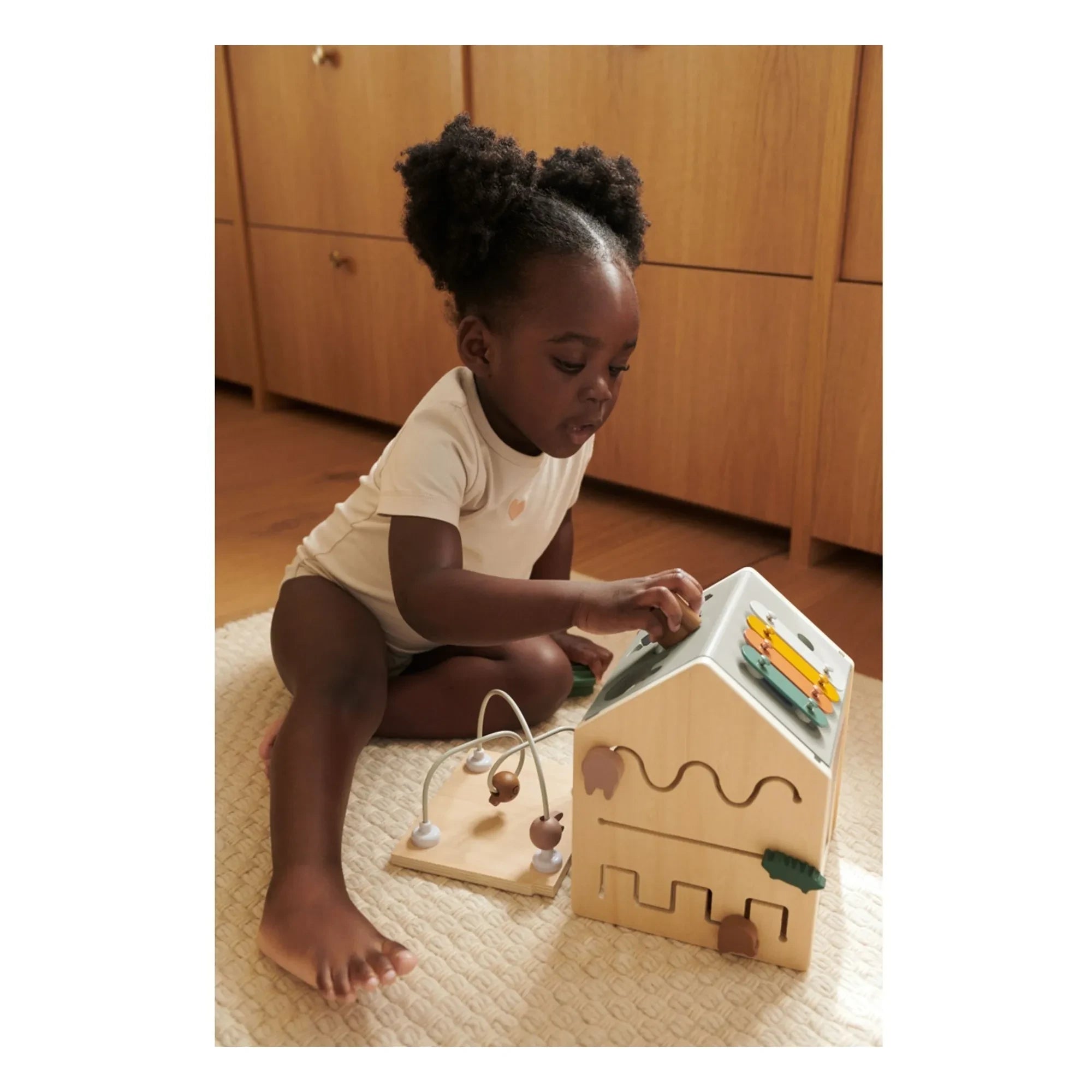 Liewood - Lucas Activity Cube | Tuscany Rose Multi Mix